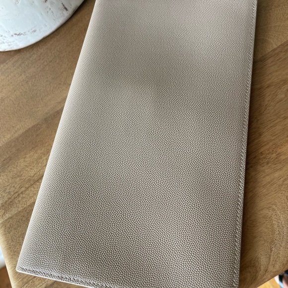 COPY - Saint Laurent Uptown YSL Pouch in Grained Leather NWT - Picture 6 of 10